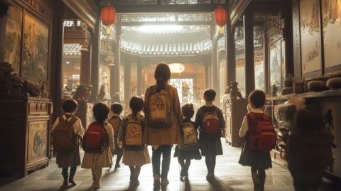 

那偉帶小月創(chuàng)業(yè)，姜山首次光臨：一家之中的早教中心計劃