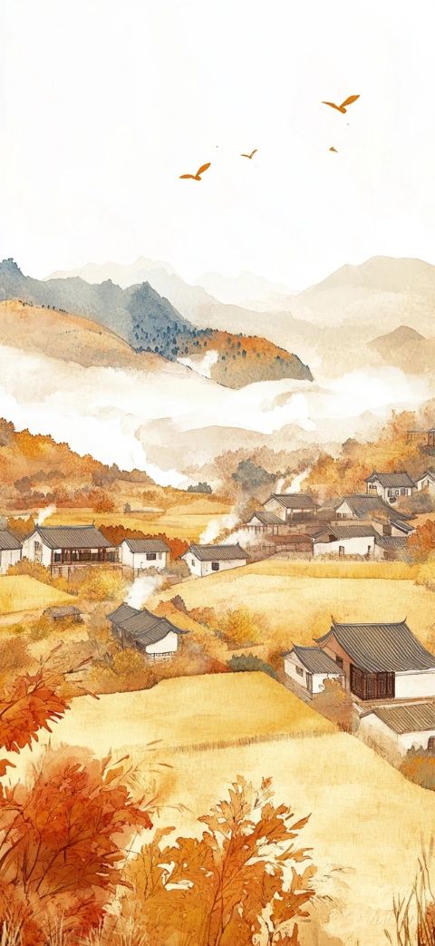 大家好，我是小珊，秋天來了，田野里的稻谷已經(jīng)收獲完畢