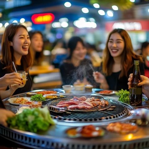 韓國(guó)美食家體驗(yàn)武漢過(guò)早風(fēng)情