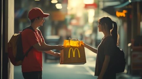 女顧客點外賣大膽告白:我喜歡你