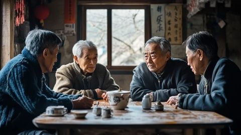 今日繼續(xù)退休工人五人組相約，駕車到廣汕公路羅崗段的美麗鄉(xiāng)村尋美食