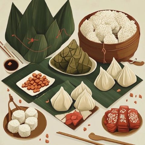 端午節(jié)不知道買什么粽子？這家排隊都得買的粽子必須試試