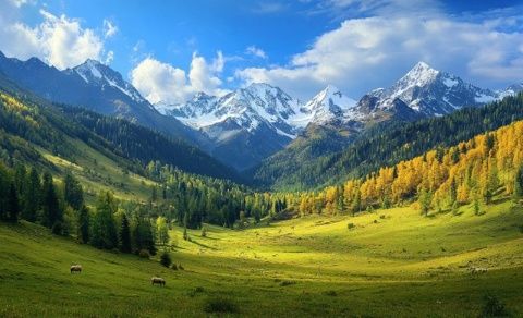 奧依塔克旅游區(qū)：新疆的隱藏瑰寶，自然風(fēng)光絕美之地