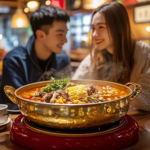 中國哪里的羊肉湯最好喝？我說的這個地方，你們認同嗎？今天，和一位美女聊天