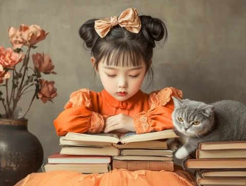 包頭一高校教師帶橘貓進(jìn)課堂聽課