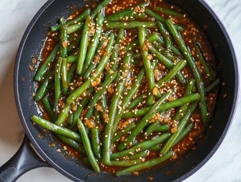 巧炒豆角不變軟，脆嫩入味全家愛