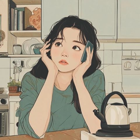 六點(diǎn)五十下班給老伴打電話，她還沒回家，原來接二寶去了爺爺家