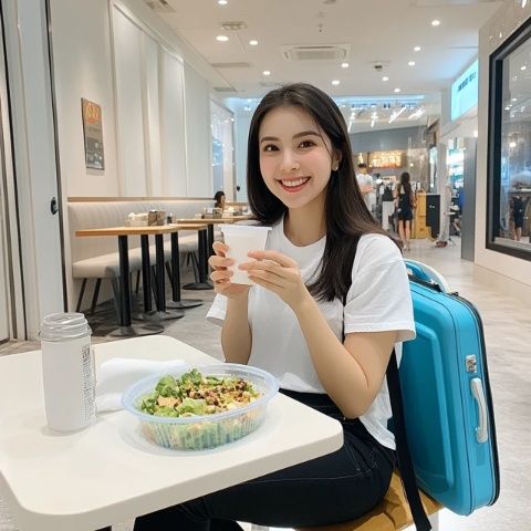 一位美國女主播在小紅書向中國網友發(fā)問你們不常吃三明治嗎？我天天都吃三明治