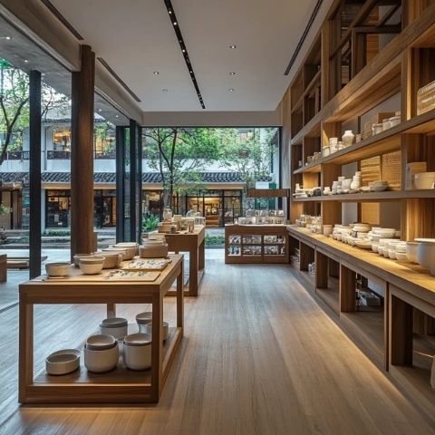 五緣灣天虹購(gòu)物中心二樓:積木主題餐廳與鄰近的積木教育體驗(yàn)館