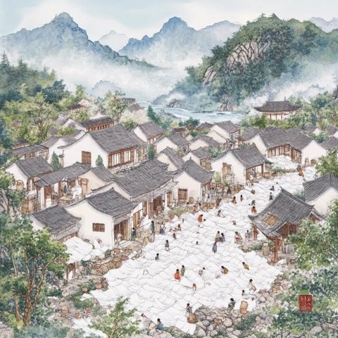 陶淵明式的寧?kù)o田園生活——我的第二日隱居日記:東籬采菊與南山悠然相望的愜意時(shí)光