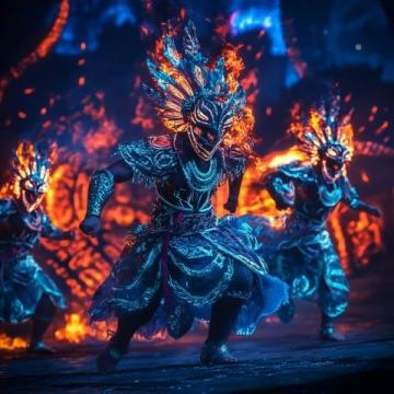 
近20萬(wàn)民眾共赴西昌火把節(jié)狂歡夜：激情點(diǎn)燃，民族風(fēng)情盛況空前