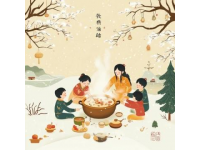 臘八節(jié)喝粥迎新歲，臘梅香里話團(tuán)圓