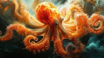 深海之謎:揭秘章魚(yú)的九腦奇跡與智慧奧秘
