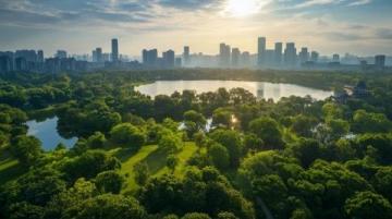 深圳的5A級(jí)景區(qū)之一是深圳灣濕地公園。