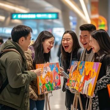 韓國游客來中國旅游，沒想到洗浴中心還能吃自助餐，直接跳過洗澡環(huán)節(jié)，先開吃喝