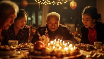 夜宴五里河，三人一張桌！