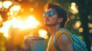 夏天的感覺來得太快就像龍卷風！今天最高氣溫29℃明天更高