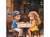 吐彩虹在一間普通的餐廳里，兄妹倆的故事引發(fā)了不少人的關(guān)注,那天