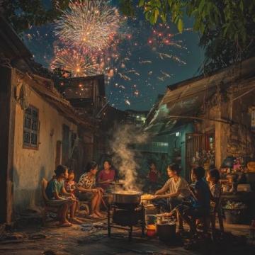 武昌聚餐，共享人間煙火氣