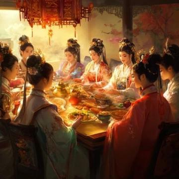 女富商宴請老同學(xué)豪擲千金擺酒席