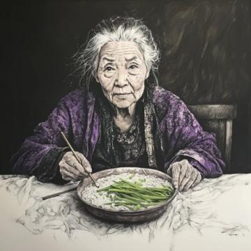 義馬千秋村一大媽清蒸無花果，果子好吃湯更甜，味道讓人懷念
