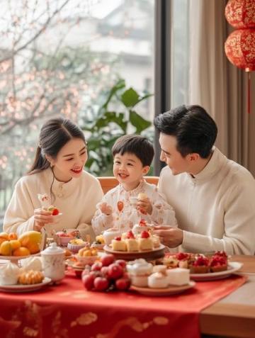 新春佳節(jié)，日日品味美食盛筵，享受幸福時光。