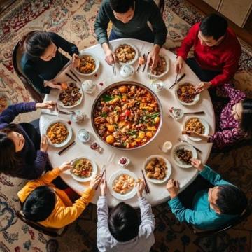 陜西、甘肅、河南一帶，過年桌上涼菜先登場，而且數(shù)量不少，這可讓不少人犯嘀咕