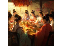 女富商宴請(qǐng)老同學(xué)豪擲千金擺酒席