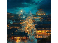 位置與環(huán)境夜晚的漕河涇，燈火闌珊，而在這片繁華之中