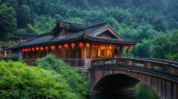 重慶融匯溫泉位于重慶市沙坪壩區(qū)梨樹(shù)灣，是一座集溫泉、餐飲、娛樂(lè)、休閑為一體的綜合