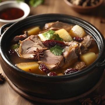 云南保山美食推薦:火燒肉拌水腌菜與稀豆粉的獨特風味