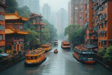 嘉興至海鹽的古運(yùn)河官塘:沈蕩鎮(zhèn)的文化與美食之旅