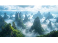 張家界，位于中國湖南省西北部，以其獨特的喀斯特地貌和壯麗的自然風光聞名于世