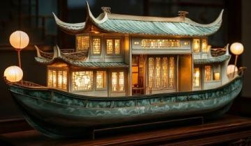 夜游橫店清明上河圖:燈光璀璨再現(xiàn)大宋盛世風情