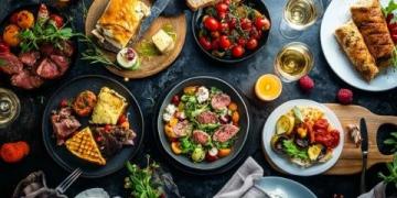 英國(guó)美食之所以豐富多彩，是因?yàn)樗诤狭吮姸嗤鈬?guó)風(fēng)味與傳統(tǒng)