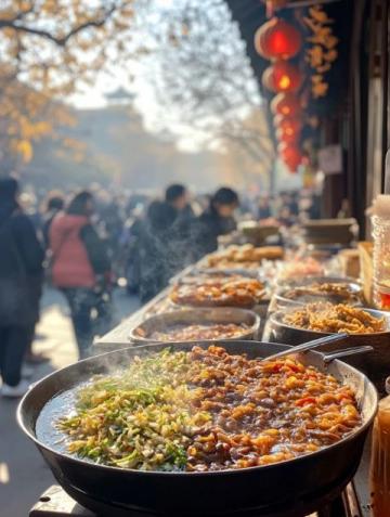 探索內(nèi)江必嘗九大美食之旅：牛肉面、油炸粑、鯰魚、兔子面、干燒魚、熗鍋面、羊肉湯、涼粉與花生酥的味蕾盛宴。