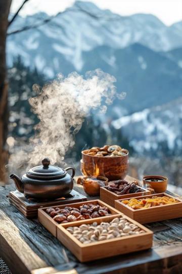 陜西特產(chǎn):板栗紅薯