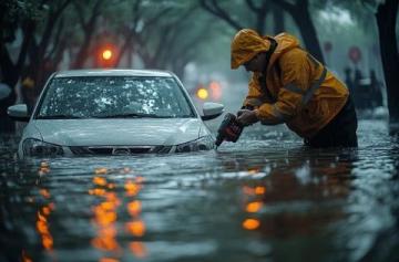 臺(tái)風(fēng)暹芭過境濟(jì)南尾聲 雨水充沛雨勢(shì)平緩