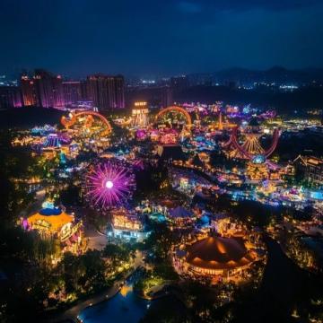 佛山親子游必去之地：花語湖，戶外游樂設(shè)施豐富，家庭聚會(huì)好選擇
