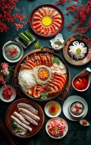 八道吉祥經(jīng)典菜品，為您的除夕團(tuán)圓宴增添溫馨色彩！