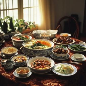 中國(guó)的地域美食分布