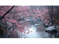 三月探梅望月公園：紅梅映碧水，春意濃情深