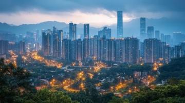 深圳之巔日落夜景之旅:感受浪漫城市的絕美風(fēng)采