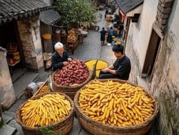潮汕這片充滿文化底蘊(yùn)的土地，孕育了無數(shù)令人垂涎的美食，其中甘筒果又稱馬鈴薯果