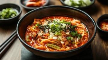 韓國代表性美食:清爽冷面體驗(yàn)