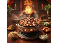 家常美食：香菇肉末蒸荔浦芋頭，軟糯香甜超下飯