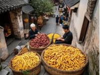 潮汕這片充滿文化底蘊的土地，孕育了無數(shù)令人垂涎的美食，其中甘筒果又稱馬鈴薯果
