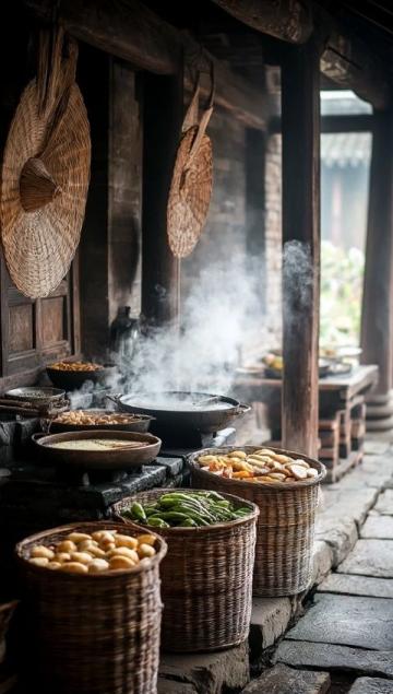 棣花古鎮(zhèn)美食之旅：探尋秦嶺文化，漫步歷史古街