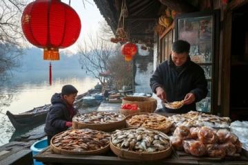 四川廣安肖溪古鎮(zhèn)美食探索：粉蒸鰱魚、手工皮蛋與地道小吃探秘