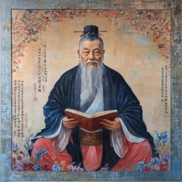 提及孔子，人們常會想到手執(zhí)書卷、面容莊重的思想家與 educator形象